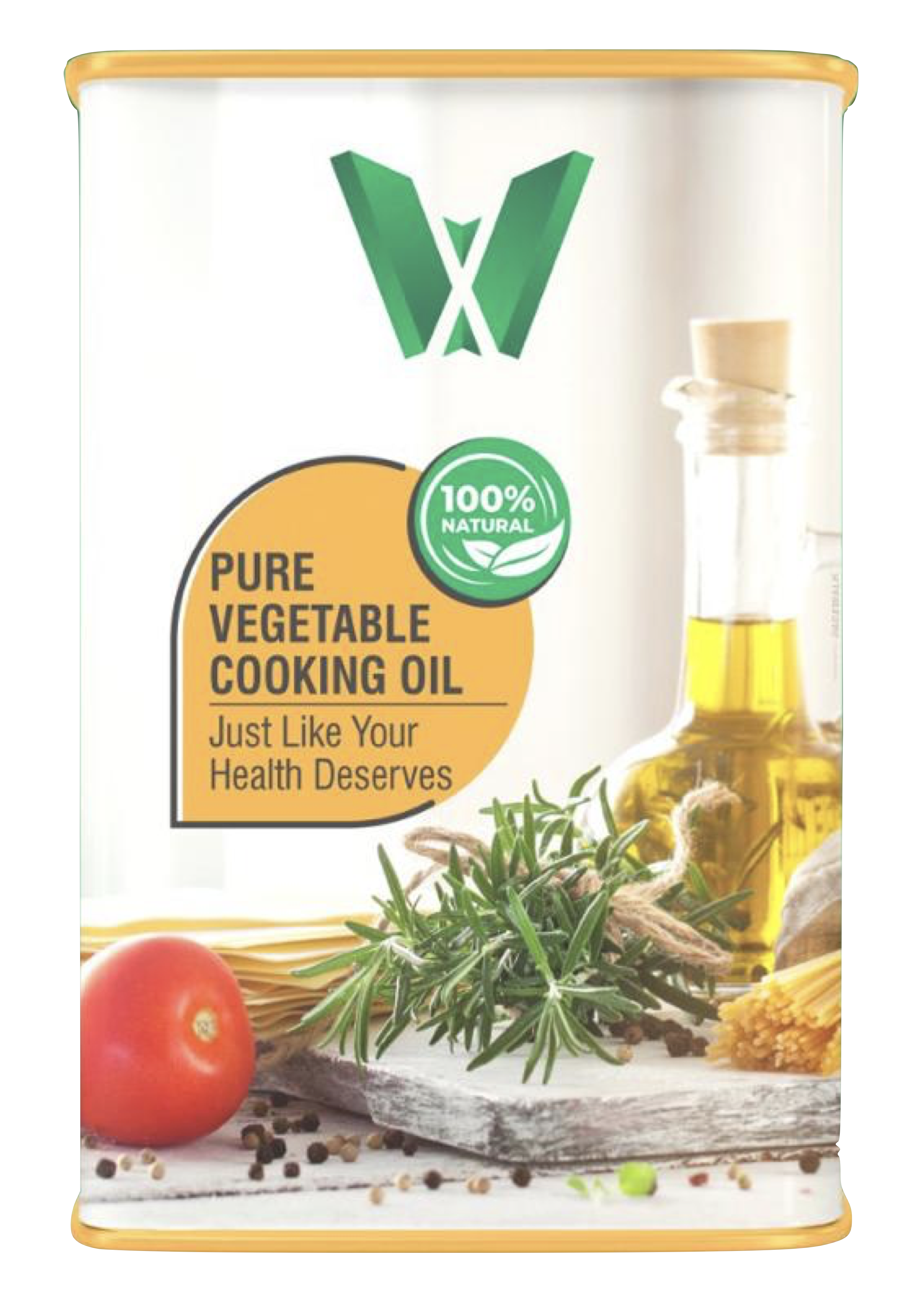 Vegetable Cooking Oil Tin